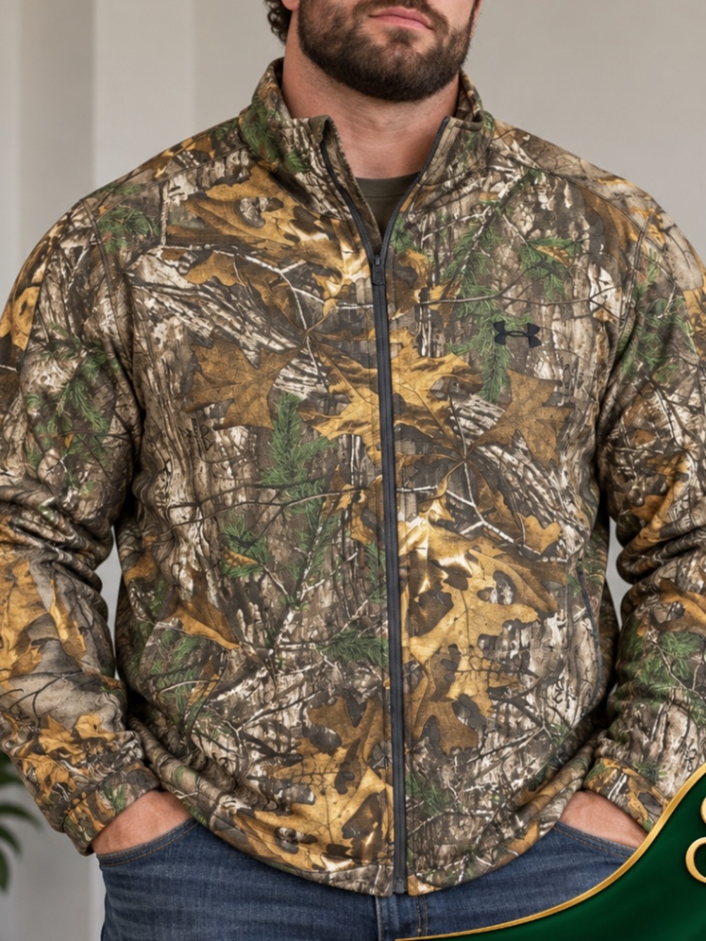 Camo Jacket Under Armour Men's Realtree Xtra Full Zip Hunting